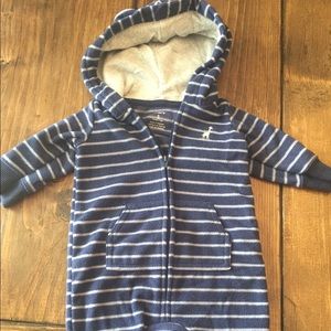 Carters fleece bodysuit